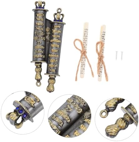 Cabilock Jerusalem Menorah Mezuzah Case