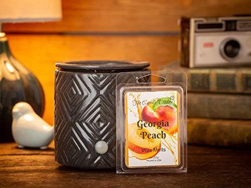Georgia Peach Southern Fruit Scented Wax Melts 1 Pack 6 Cubes