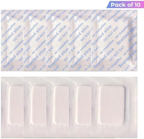Lemon Scented Sachets Pack of 10 for Freshness