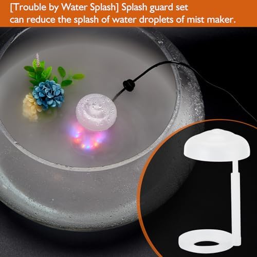 AGPTEK 12 LED Mist Maker for Ponds and Fountains