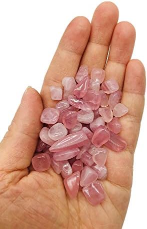 Rose Quartz Polished Chips 450g for Fountain and Feng Shui