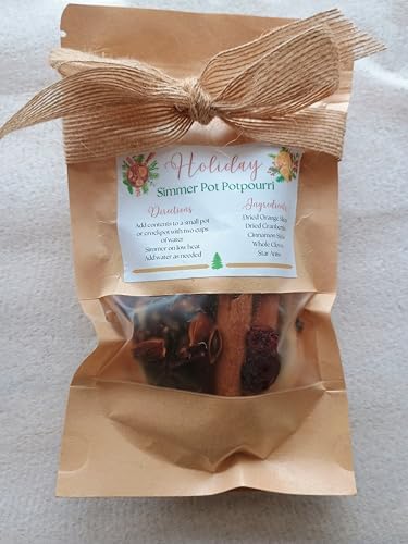 Holiday Simmer Pot with Orange Cranberry Cinnamon