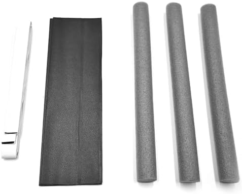 FLEXMAN Door Draft Stopper 362 Inch Black