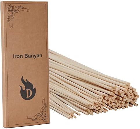 100PCS 10 Inch Natural Rattan Reed Diffuser Sticks