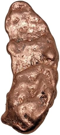 One Michigan Tumbled Native Copper Nugget 2 Inch