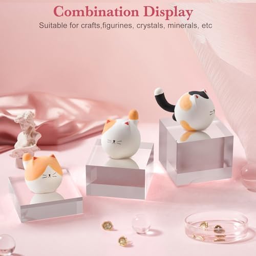 Acrylic Display Stand 6 Pack with 3 Sizes