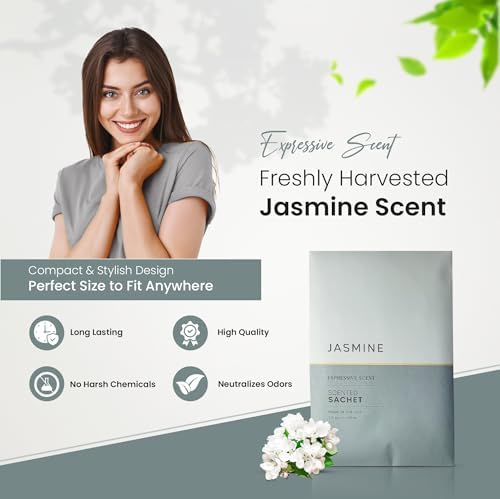 Expressive Scent Jasmine Sachet Pouches 6-Pack