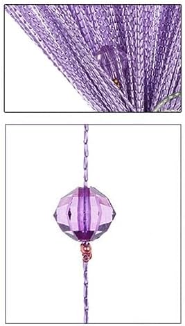 MeiBoAll Crystal Beaded Curtain 39x79in