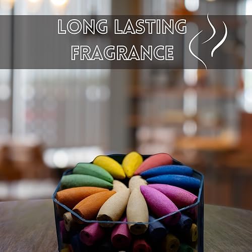 Soul Sticks Backflow Incense Cones - 40PCS White Sage Cleansing Set