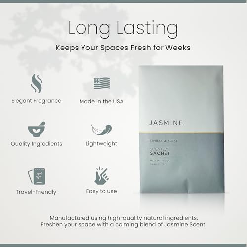 Expressive Scent Jasmine Sachet Pouches 6-Pack