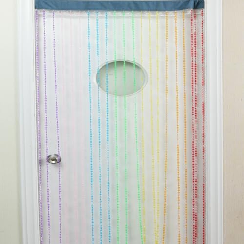 YaoYue Crystal Beaded Curtain for Doorway Room Divider