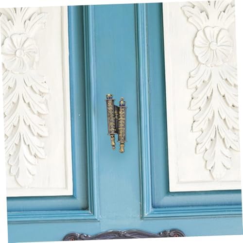 Sosoport Metal Mezuzah Scroll for Door