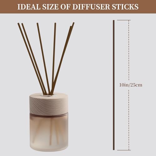130pcs Reed Diffuser Sticks - 10 Inch Essential Oil Aroma Diffuser Reeds