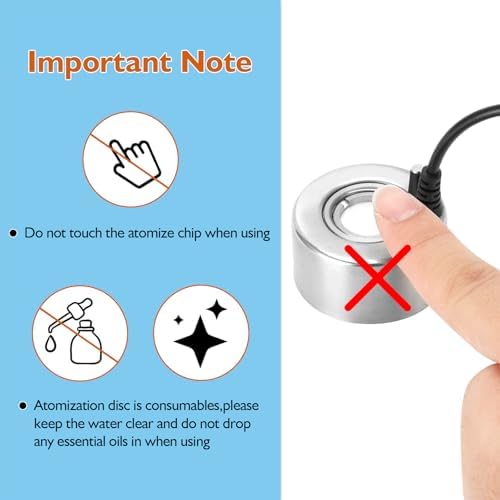 FITNATE Mister Fogger Mist Generator Atomizer Air Humidifier