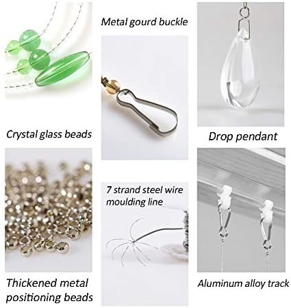 Beaded Curtain String 21 Strands Door Divider Decor