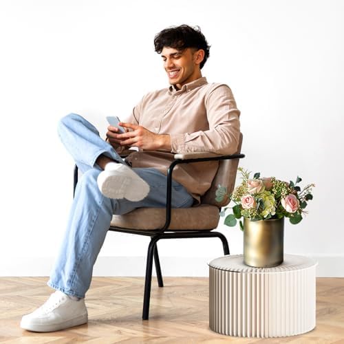 Visufy Foldable Cardboard Cylinder Stand for Parties