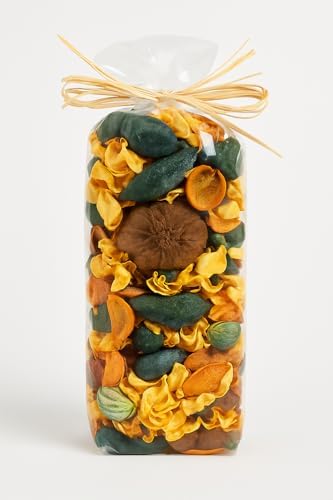 Autumn Potpourri Set with Pumpkin and Dried Flowers
