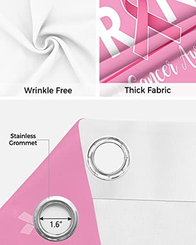 Pink Ombre Door Curtains 78 Inches Blackout Panels