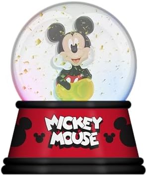 Disney Mickey Mouse Light Up Snow Globe 100mm