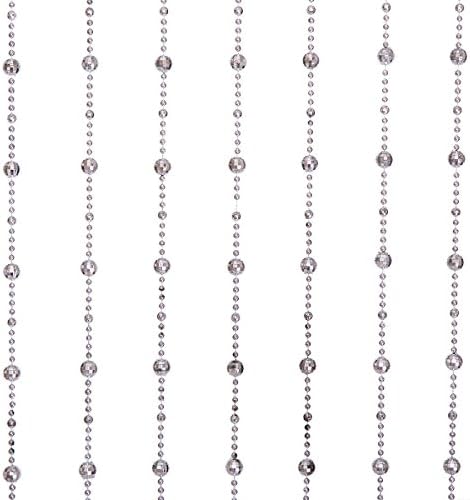 THY COLLECTIBLES Acrylic Beaded Curtain for Windows and Doorways