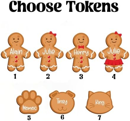 Personalized Family Shaking Gingerbread Ornament 2025