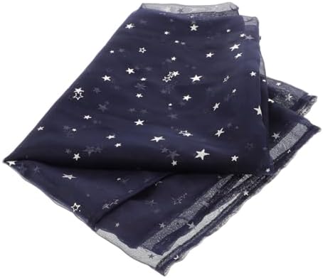 Sheer Star Foil Curtains with Grommets for Bedroom and Living Room
