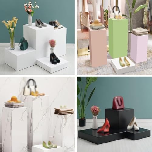 OMESDA Square Pedestal Column Display Stand