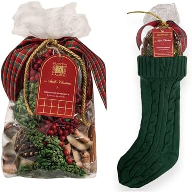 Aromatique Smell of Christmas Potpourri Bag 14oz with Bonus Stocking