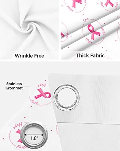 Pink String Doorway Curtains - Blackout 52x96 Inch Panels