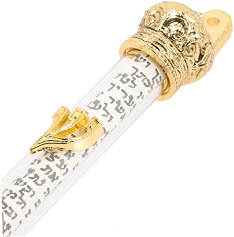 Sturdy Metal Mezuzah Scroll Door Ornament