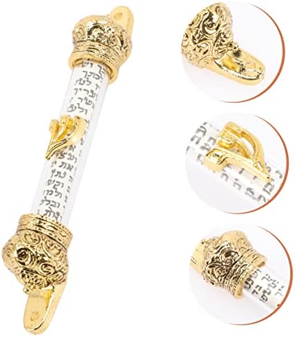 Sturdy Metal Mezuzah Scroll Door Ornament