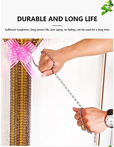 Zarbailre Hanging Bead Curtain Window 39x79inch