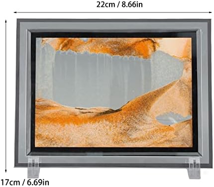 Nurnesy Moving Sand Art Painting Luxury Square Decoration