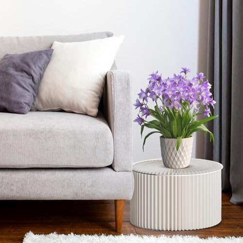 Visufy Foldable Cardboard Cylinder Stand for Parties