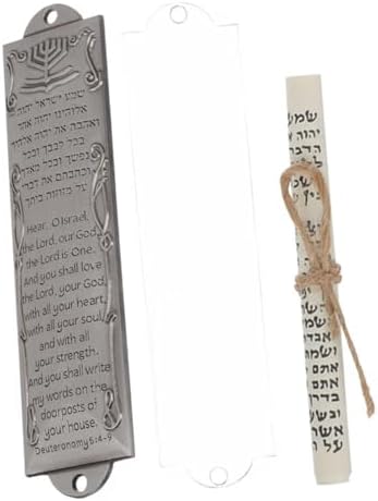 Levemolo Metal Mezuzah Door Blessing Decor