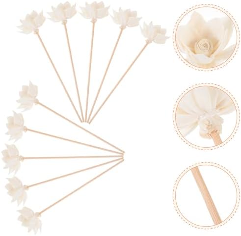 HOLIDYOYO Reed Diffuser Sticks 10pc Home Office Decor