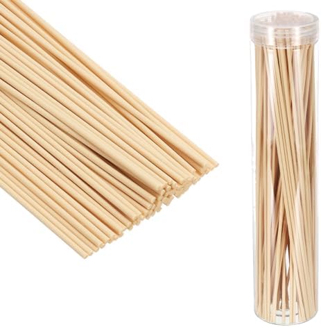 PATIKIL 30CM Reed Diffuser Sticks 100 Pack Wood Fiber