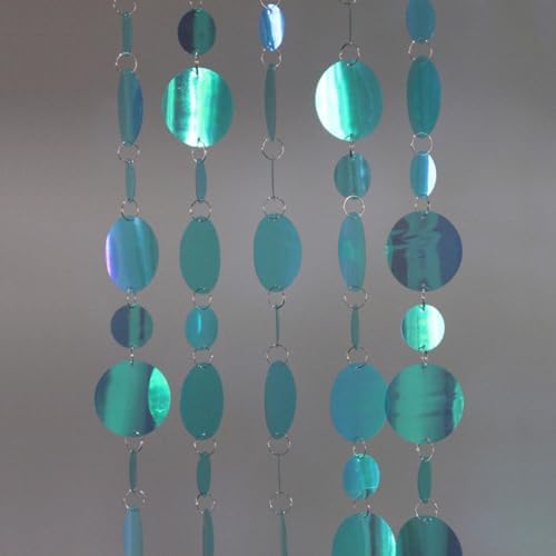 5 Strips Sequin Beaded Curtain 39 Inch