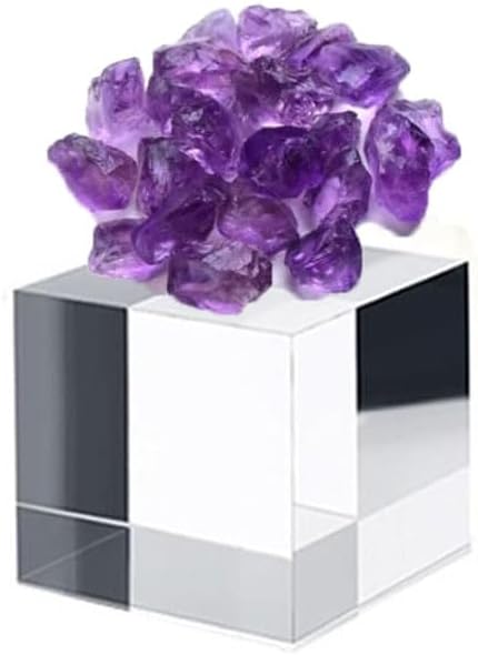 Leadigol 2PCS Acrylic Square Display Block