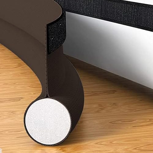 FLEXMAN Door Draft Stopper 362 Inch Black