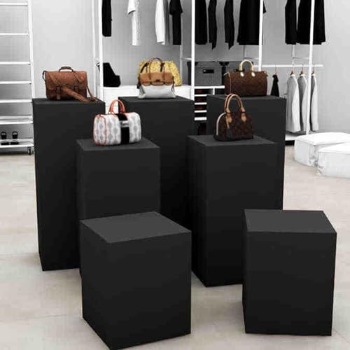 ZDMEI Cube Display Pedestal Stand 200KG Load White 40x120cm