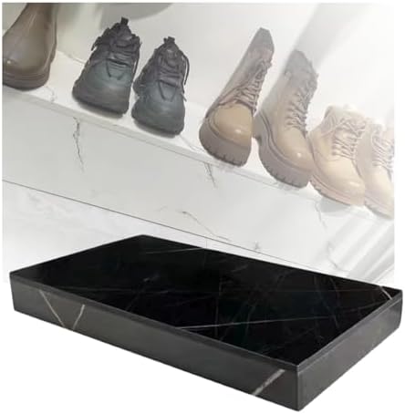 Square Pedestal Display Stand 10cm High Black