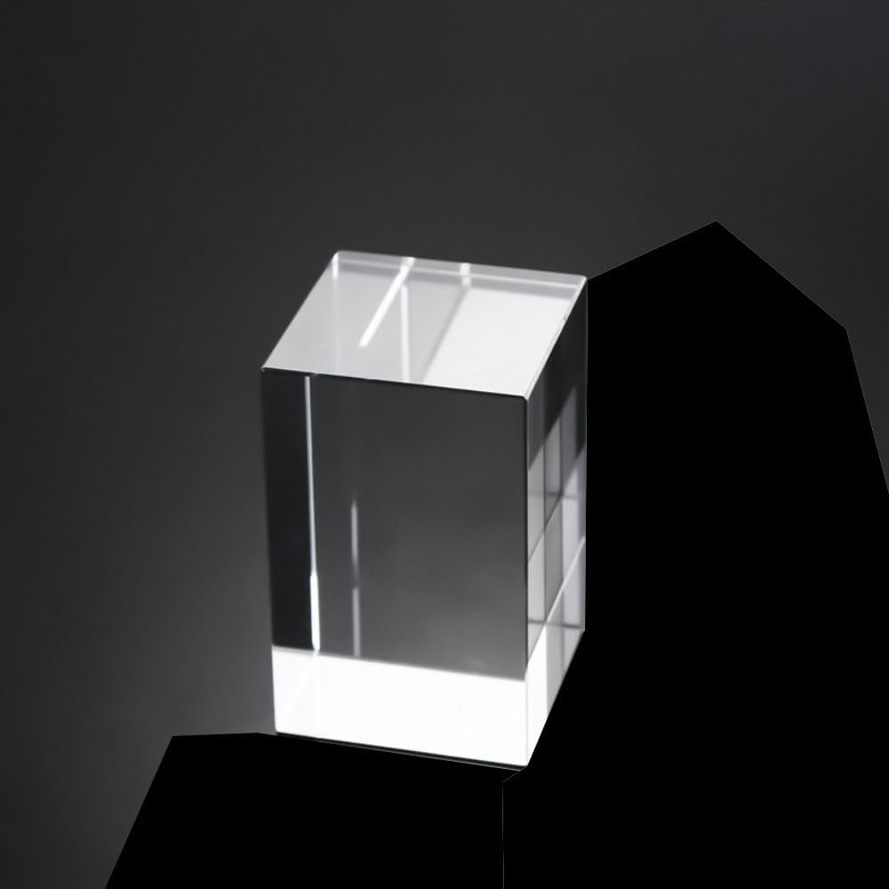 Leadigol 2PCS Acrylic Square Display Block