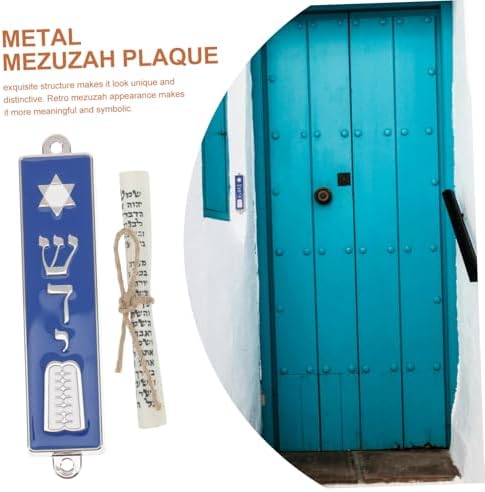 GARVALON Star Mezuzah with Holy Scroll