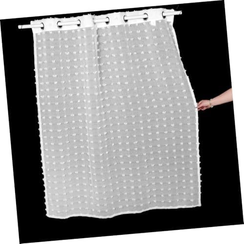 Zerodeko Farmhouse Bedroom Curtain Long Sheer Drapes