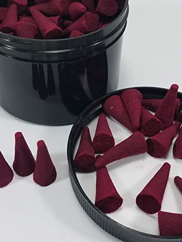 Dragons Blood Incense Cones 100 Count in Air Tight Jar