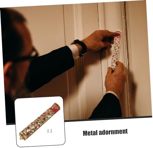 STOBAZA Mezuzah Door Decoration with Kosher Scroll