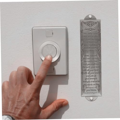 Levemolo Metal Mezuzah Door Blessing Decor