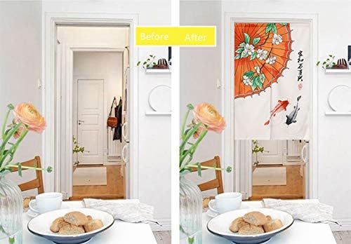 Japanese Noren Door Curtain Cotton Linen Home Decor