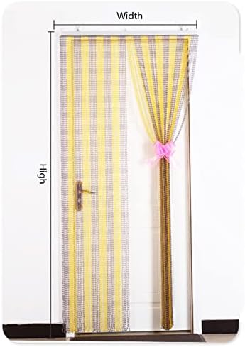 ZARBAILRE Bead Curtains 31x79inch Elegant Room Divider